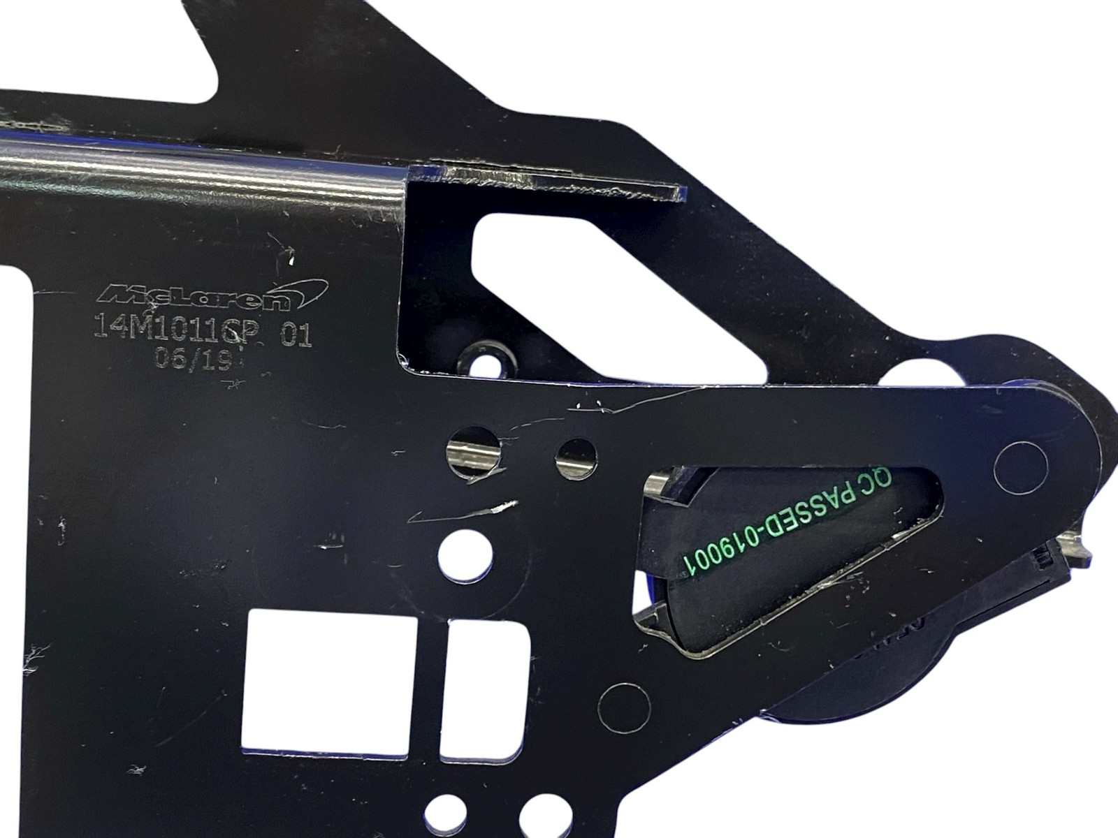 2018-2023 MCLAREN 720S FRONT LOWER DASH INSTRUMENT PANEL MOUNT SUPPORT BRACKET