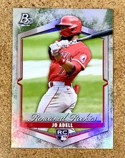 2021 Bowman Platinum Baseball Renowned Rookies Jo Adell RC RR-3 Los Angeles