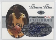 2005-06 SAGE Auto Auto Platinum 14/25 Brandon Bass #A2 Auto 2b2