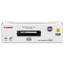 Genuine Canon 131 Yellow Toner Cartridge 6269B001AA
