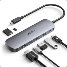 USB C Hub Multi Port Adapter for Laptops