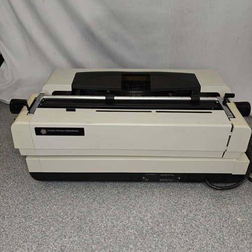 1976 Hermes 705 Elektrische Schreibmaschine Made in Switzerland by Paillard S.A. Yverdon - Bild 15 von 22