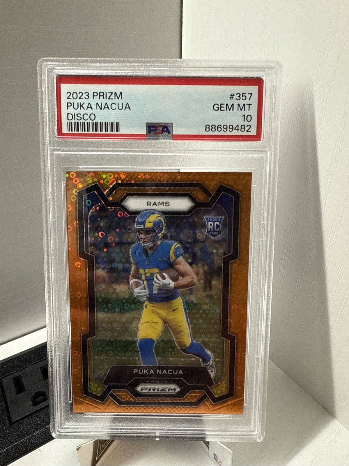 Puka Nacua Panini Prizm #357 Disco