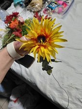 artificial spider chrysanthemum or daisy flower.