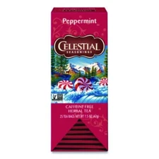 Celestial Seasonings Tea, Herbal Peppermint, 25/box CES31012 HAIN CELESTIAL