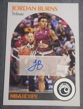 2021-22 Panini Chronicles Draft Picks HOOPS Retro Autographs Jordan Burns