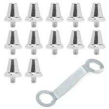Footwear Enhancement 12pcs Football Boot Studs Compatible with 5mm Thread