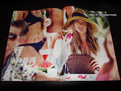 GUCCI 2-Page PRINT AD Cruise 2013 KARMEN PEDARU Mert Alas & Marcus Piggott