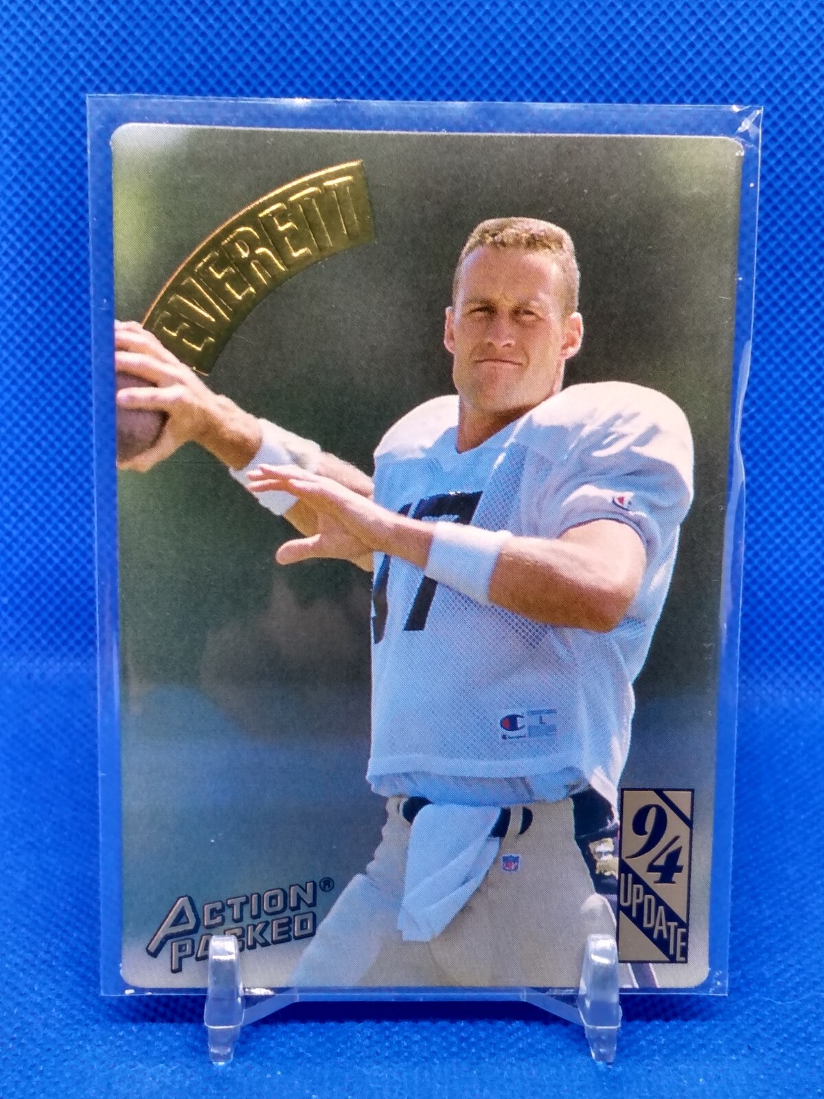 1994 Action Packed Football Card #175 Jim Everett