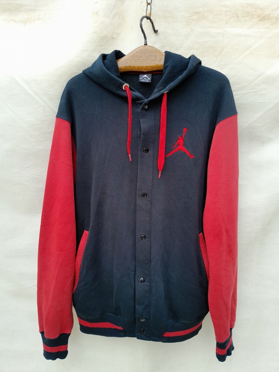 Jordan Varsity Red Hoodie Vintage Nike Air Jordan Varsity Hoodie
