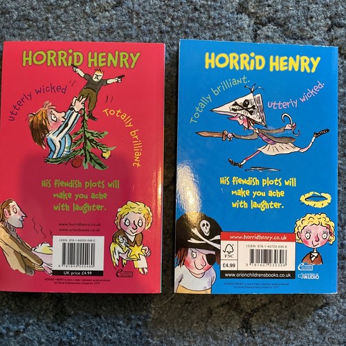horrid henry books X2- Used - Picture 2 of 2