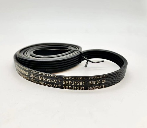 Cinghia tamburo lavatrice asciugatrice avvolgibile 1pz Midea 5EPJ1281 4055123915 - Foto 2 di 3