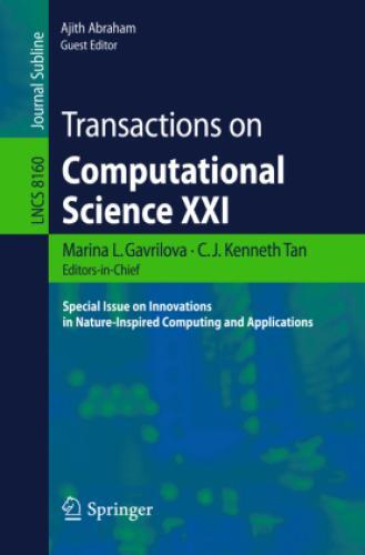 Thumbnail - Transactions On Computational Science Xxi Special Issue On Innovations