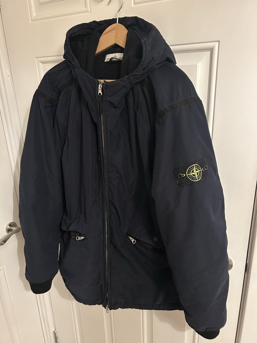 Stone Island David Light-TC With Micropile Navy Blue Size USA XL