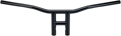 Biltwell Inc. - 6238-2013 - 1in. Tyson XL 8in. Slotted Handlebar, Black Electrop