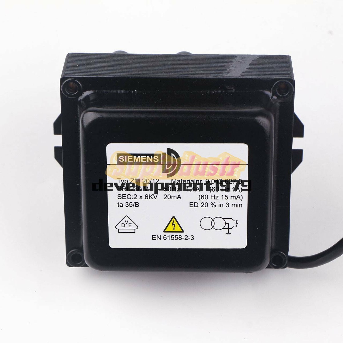 【むん】 1Pcs New For Siemens ZM 20/12 ZM20 / 12 ignition transformer ZM 20