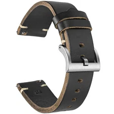 Leather Watch Bands for Men Women Horween Chromexcel Quick Release Watch Strap