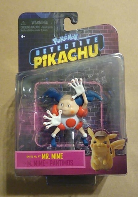 2019 Mr. Mime Action Figure Pokemon Detective Pikachu Wicked Cool Toys for sale online | eBay