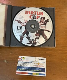 Virtua Cop 1 (Sega Saturn, 1996) Complete Not for Resale US Working Tested