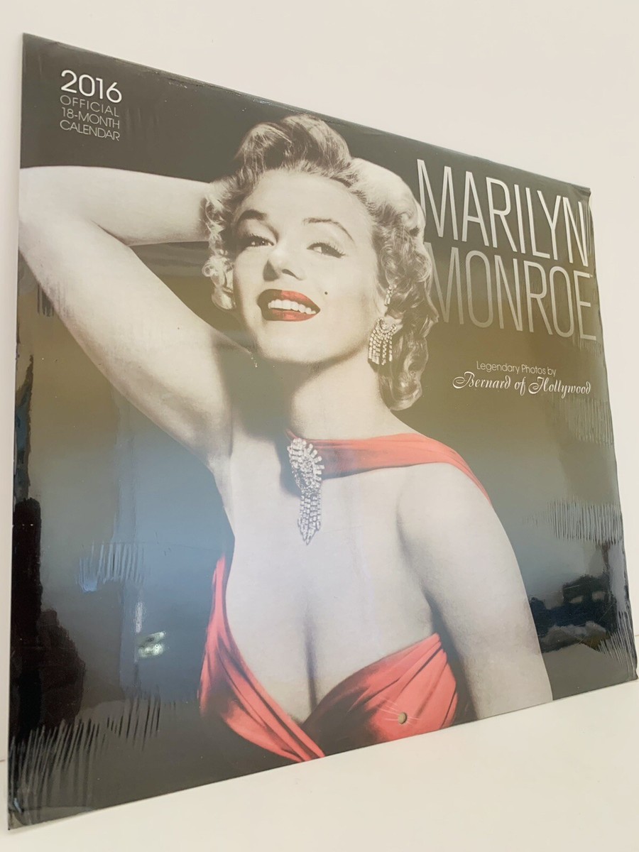 ◾️マリリンモンロー 入手困難 限定カレンダー「超希少」 Marilyn Monroe 2016 Official 18-Month Calendar *SEALED* | eBay