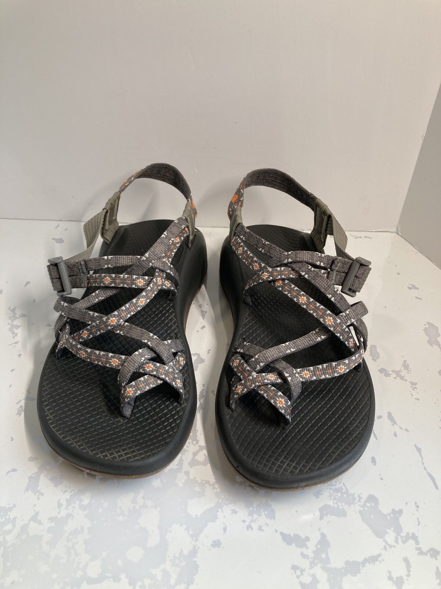 CHACO Women's ZX/2 Sandal Size 8 Creed Golden Gray Orange
