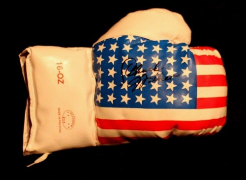 CHUCK WALKER 1976 OLYMPIC TEAM MEMEBER AUTOGRAPHED SIGNED USA FLAG BOXING GLOVE - Picture 7 of 12