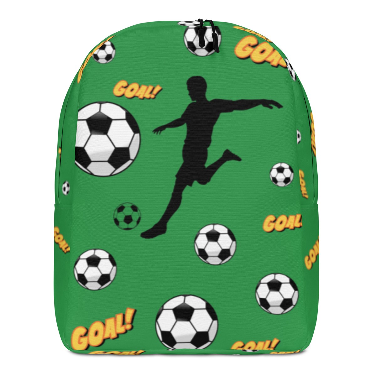 Green Football Backpack for Kids - Sporty and Stylish Backpack for
