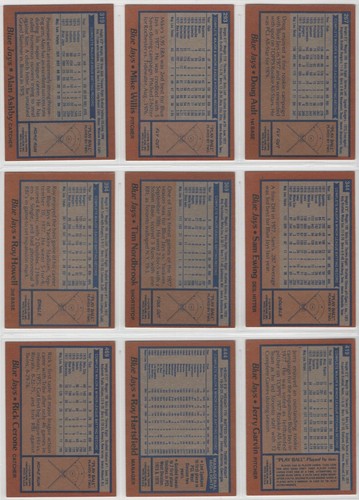 Topps Toronto Blue Jays 1978 segundo año equipo conjunto 26 ¡buen estado! - Imagen 5 de 6