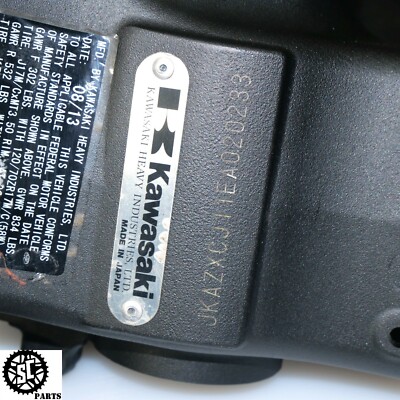 2011-2015 KAWASAKI NINJA ZX10R ZX10 FRAME CHASSIS *S* 2014 K12 | eBay