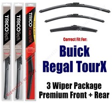 Wipers 3-Pack Premium Wiper Blades - fit 2018+ Buick Regal TourX 19240/180/10A