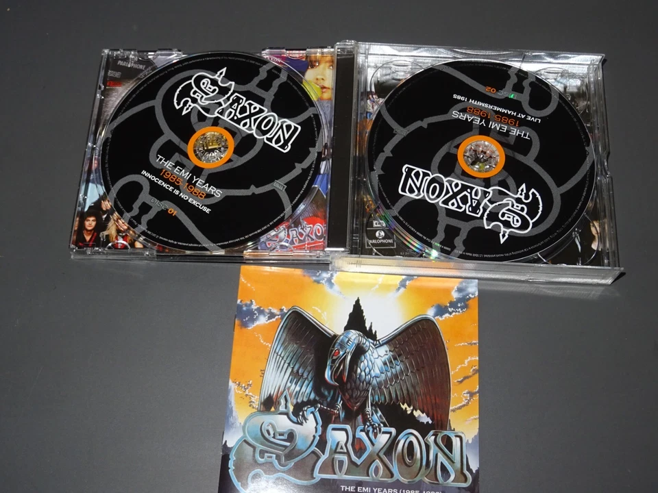 SAXON - THE EMI YEARS (1985-1988) / 4-CD-BOX-SET 2012 (MINT-) - Bild 3 von 4