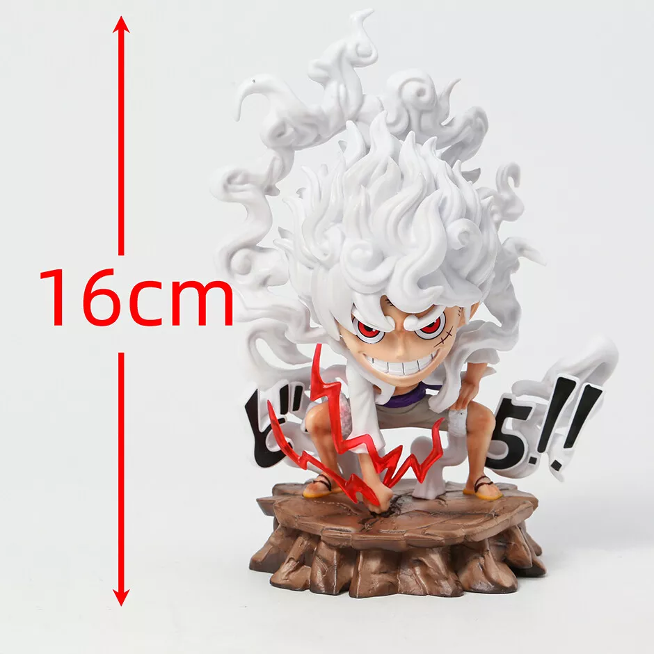 One Piece Action Figures - 10cm Luffy Sun God Nika Gear 5 PVC Model Figure  - ®One Piece Merch