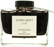 Pilot Namiki Iroshizuku Fountain Pen Ink 50ml Bottle Yama-Guri INK-50-YG