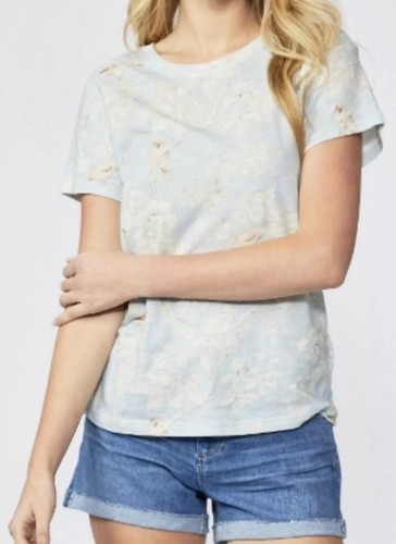 Camiseta SANDERSON x PAIGE Ellison - Azul Gris Multi, Floral Talla XL. - Imagen 8 de 8