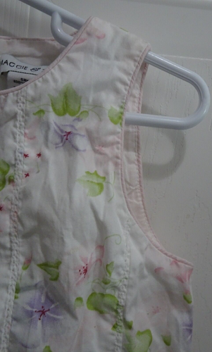 Maggie & Zoe Girl's 2 Piece Top and Skirt White Floral Easter Holiday Dress Sz 5 - Picture 4 of 20