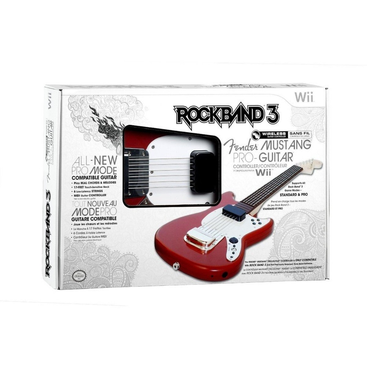 ロックバンド3ROCK BANDギターコントローラー　ソフト3本付 Amazon | ギターコントローラー ギターヒーロー3 ロックバンド