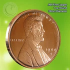 "1909-S VDB Lincoln Wheat Penny" 1 oz .999 Copper Round (not a penny)