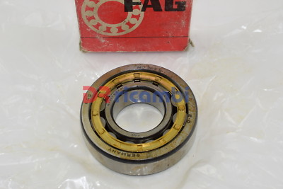 Zylindrische Rollenlager Mit Messingkäfig FAG NJ307E M1 C3 BL - D. 35x80x31