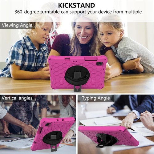Kids Case For Samsung Tab S6 Lite 2024 S6 A7 S5E Shockproof Tablet Strap Cover - Picture 7 of 28