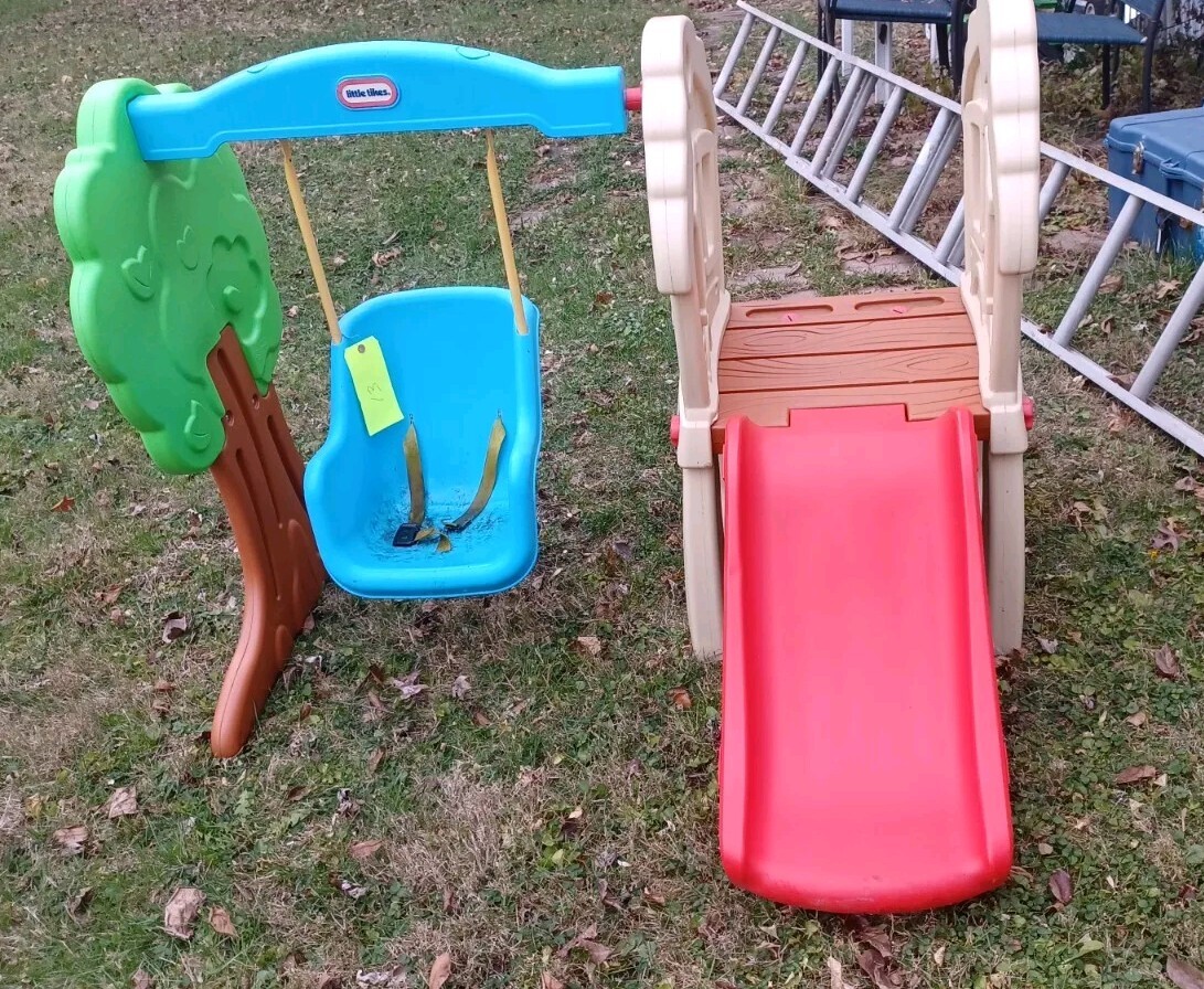 Little Tikes Hide and Seek Climber and Swing Playset, for