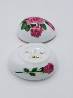 The Danbury Mint Easter Egg Trinket Box 1981 Limited Edition