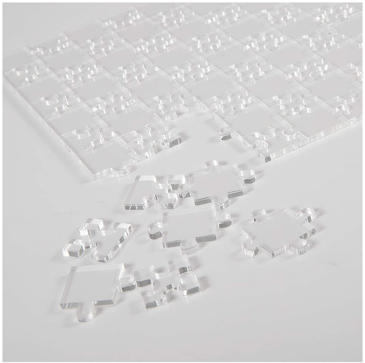 Acryl transparentes Puzzle Puzzle Acryl 108 Stück