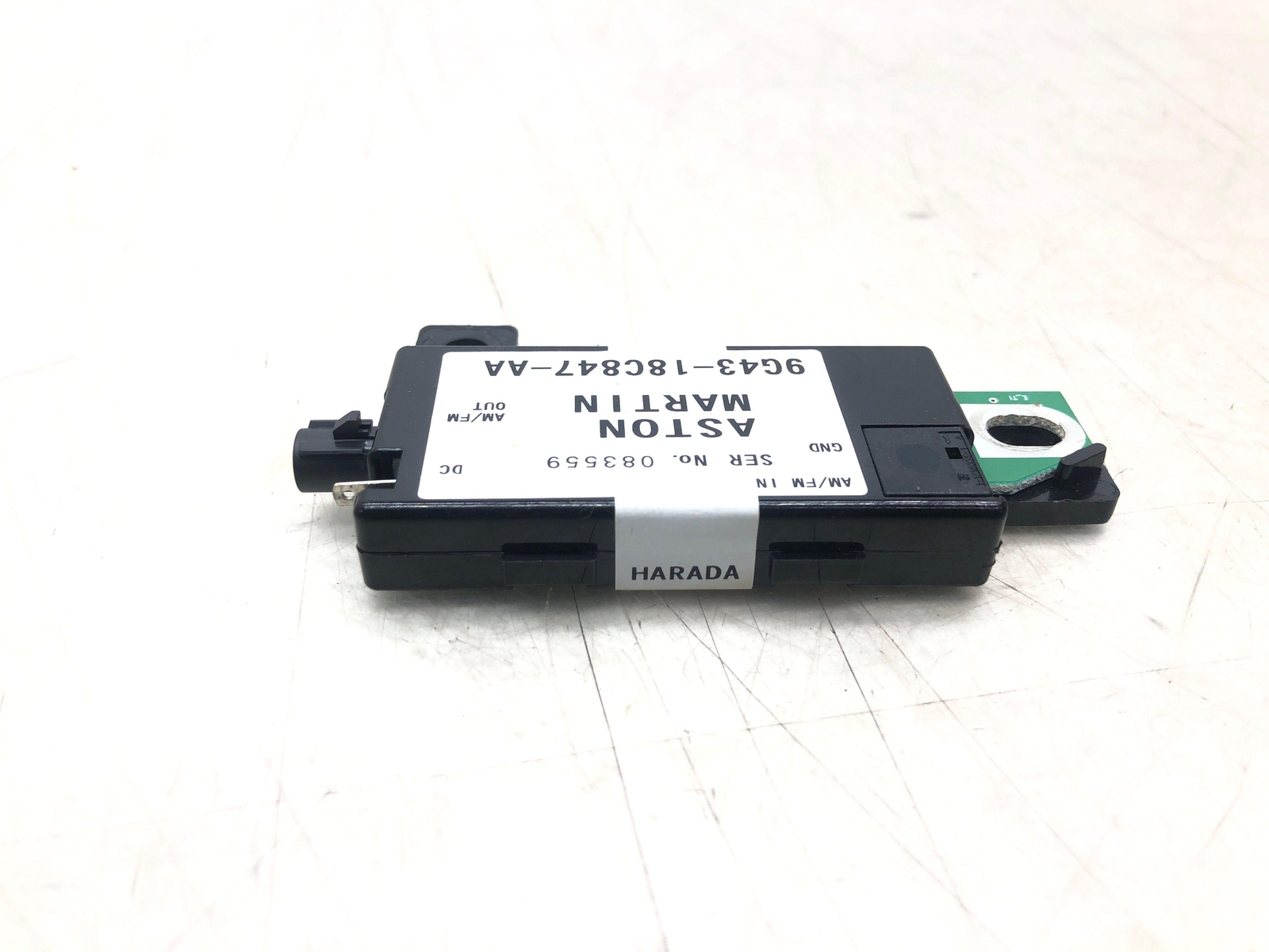 2014 ASTON MARTIN VANTAGE AM/FM ANTENNA AMPLIFIER SET 3 PCS 9G43-18C847-AA OEM