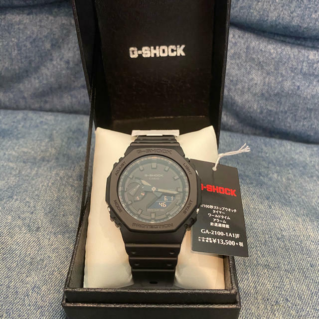 CASIO G-SHOCK GA-2100-1A1JF Men's Wristwatch Black Round