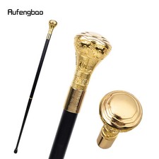 Octagon Roleplay Walking Cane Metal Scepter Luxury Gentleman Stick Cosplay Gifts