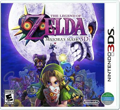 The Legend of Zelda Majora's Mask 3D  New Factory Sealed World Edition  3 DS