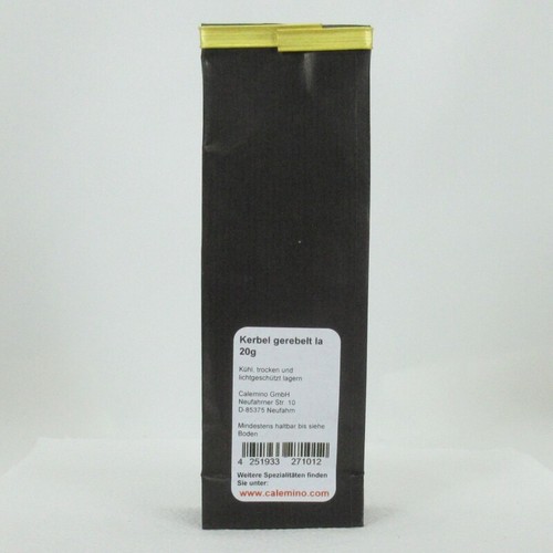 Calemino Chervil Ground Ia 20g for Soups Sauces Salads Fish and Egg Dishes - Picture 4 of 5