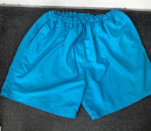 Herren Badeshorts Badehose in Blau Größe X-Large 3 Taschen
