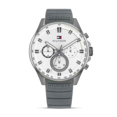 Tommy Hilfiger Max Chronograph White Dial Herrenuhr | 1791972