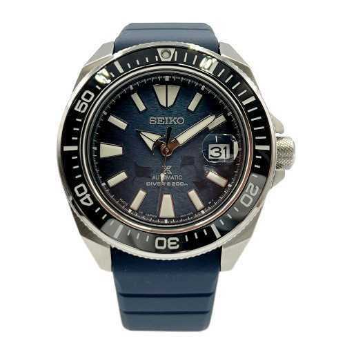 AUTH SEIKO WATCH SBDY081 PROSPEX DIVERS DATE SILICON BAND CASE 